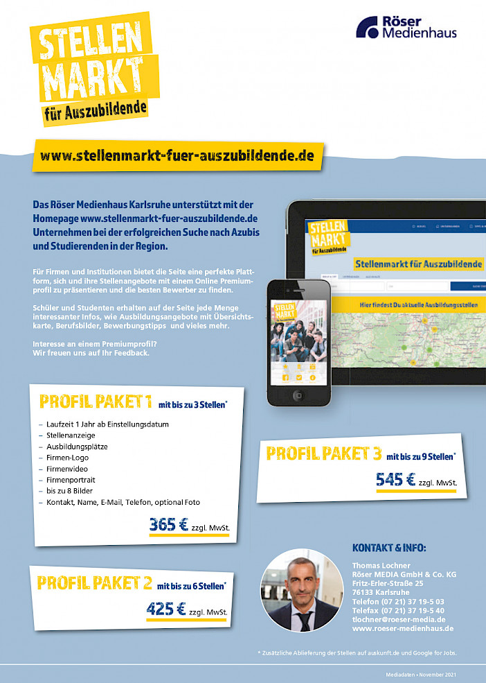 Stellenmarkt für Auszubildende - Die Jobbörse für Schüler, Auszubildende und Studenten